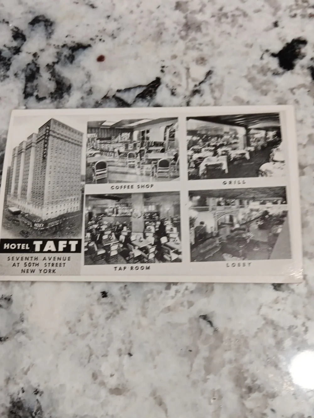 3 Vintage New York Black & White Postcard Set - Neutral Tones